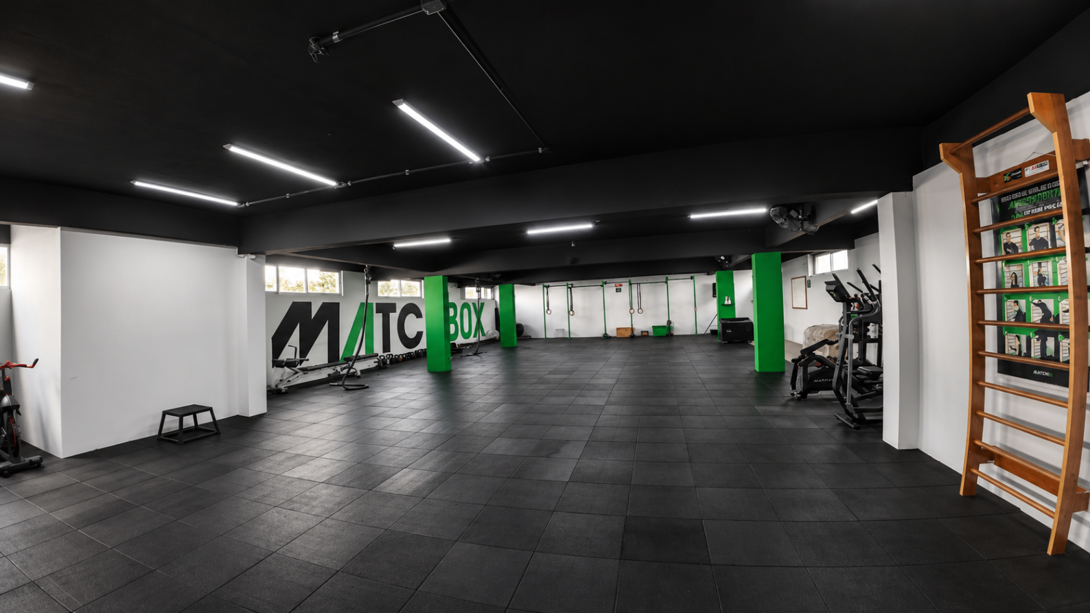 Área de treinamento funcional Match Box da Match Fit Encruzilhada