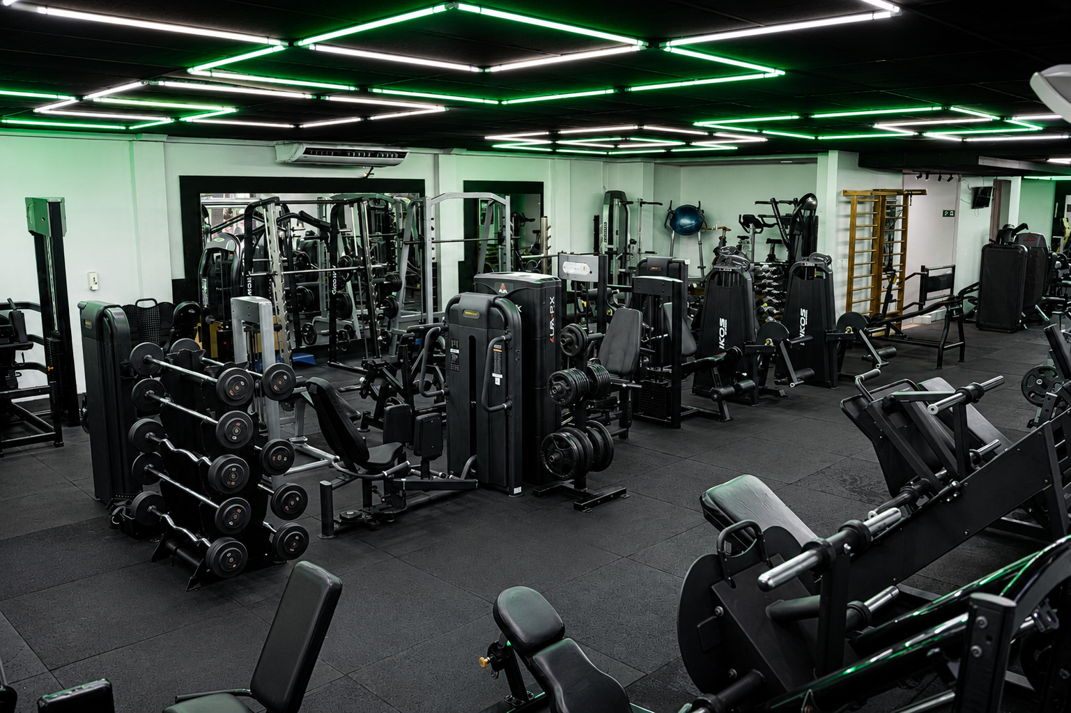 Área de treino da unidade Match Fit Boa Viagem